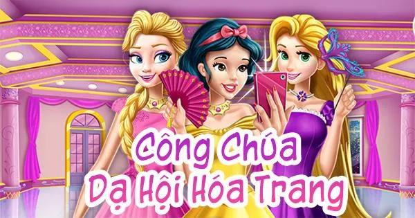 game trang điểm - Dạ hội hóa trang